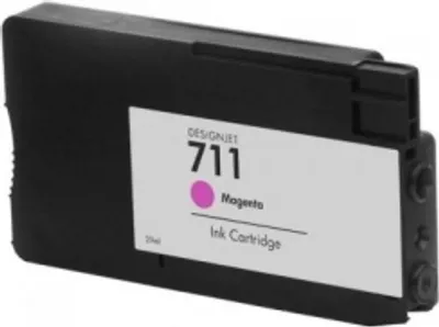 Produktbild von Druckerpatrone kompatibel mit HP 711 magenta - CZ131A für DesignJet T120, T125, T130, T520, T 525, T530 24 Inch + 36 Inch