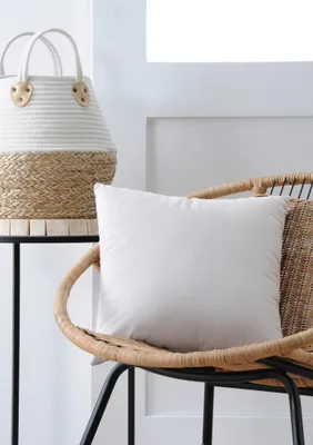 Image de Stof Coussin Zip_40x40cm_ecru - Stof