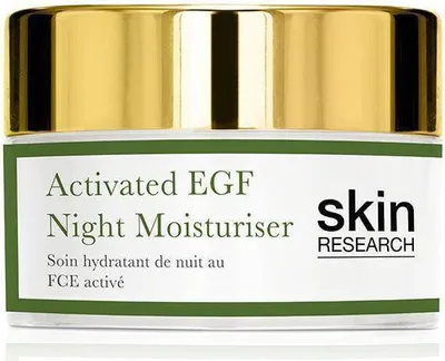 Produktbild von Skin Research Aktivierte EGF-Nachtfeuchtigkeitscreme