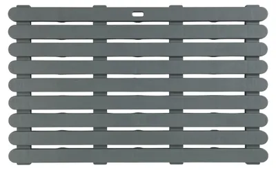 Obrázek produktu pro WENKO Badematte Indoor und Outdoor in Grau 50 x 80 cm