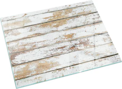 Produktbild von Abgenutzte Holzplatte – Glasbodenplatte für – Kaminofen – Kaminplatte Glas – Schutzglas – Funkenschutzplatte –Glasbodenplatte Feuerfeste – Hitzeschutzplatte – Bodenschutz aus Glas – 60x40 cm