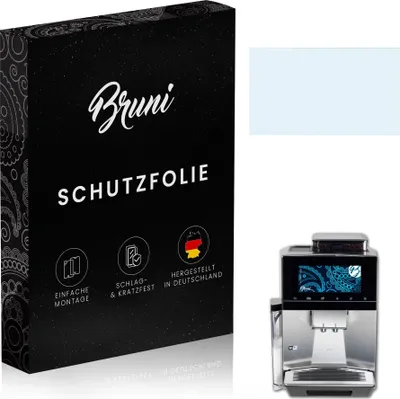 Produktbild von Bruni Basics-Clear 2x Schutzfolie kompatibel mit Siemens EQ.900 Folie