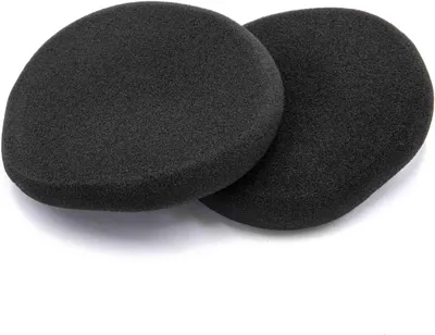 Produktbild von vhbw 2x Ohrpolster kompatibel mit Logitech H800 Kopfhörer Headset, Schaumstoff Schwarz