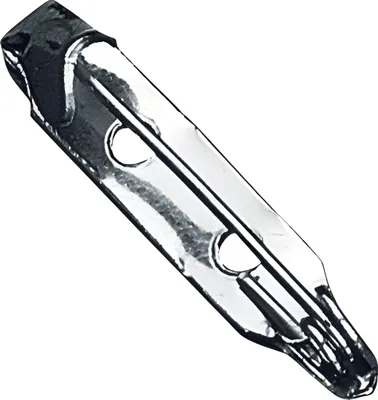 Produktbild von KNORR PRANDELL 216400302 Broschennadel 30 mm Metall silberfarben