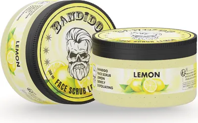 Produktbild von Bandido Face Scrub Gesichtspeeling Lemon 300ml