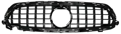 Produktbild von Kühlergrill für Mercedes E-Klasse Facelift W213 S213 C238 A238 Sport Line 2020+ GT-R Panamericana Design Schwarz.