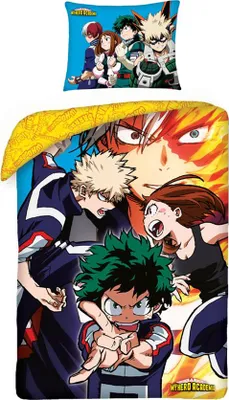Obrázok produktu pre Obliečka na prikrývku My Hero Academia team 140 x 200 cm