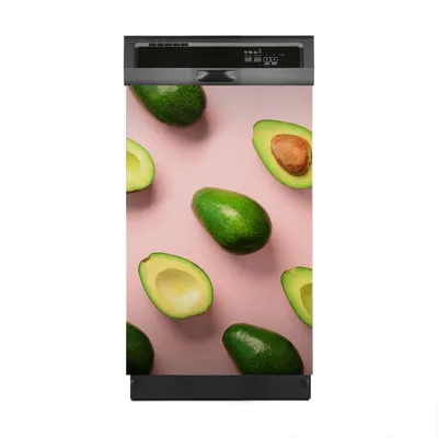 Produktbild von Aufkleber sticker 45x70 cm Dekorative folie Spülmaschine - Farbige Früchte