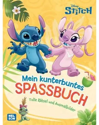 Produktbild von Disney Kreative Beschäftigung: Disney Stitch: Mein kunterbuntes Spaßbuch
