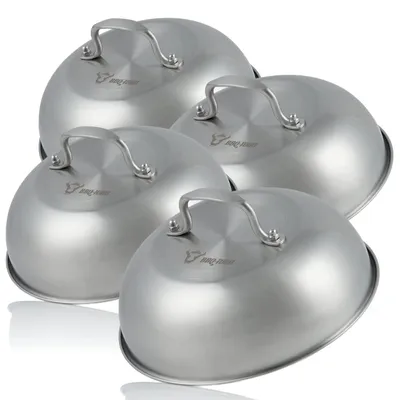 Produktbild von Edelstahl-Wärmeschilde für den Grill (Set mit 4 Stück)