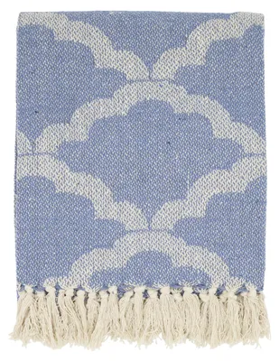 Produktbild von Chic Antique Aix Plaid Garnüberschuss Sky Blue