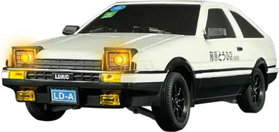 Produktbild von Ae86 1:18 2,4 g Fernbedienung Automodell 3-Kanal Wiederaufladbar Rear Drive Drift Toys für Jungen A86pw