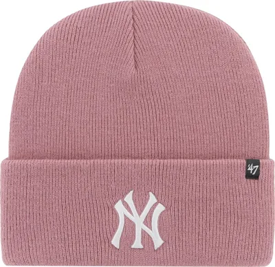 Immagine prodotto di 47 Brand Beanie cappello invernale - HAYMAKER NY Yankees malva