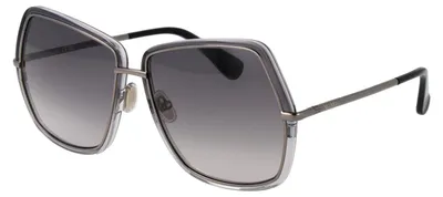 Image de MaxMara, Lunettes de soleil MM0054 pour femme, Forme géométrique