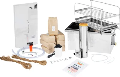 Produktbild von SMAK Räuchermeister SET Rauchgenerator zum Kalträuchern und GRATIS Sturmfeuerzeug