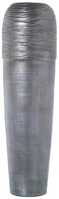 Keramik-Vase mit Silber-Zeichnungen, 100 cm, 1 Stück