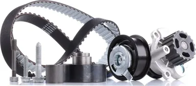 Produktbild von DOLZ KD108 Zahnriemensatz + Wasserpumpe für VW Golf IV Schrägheck (1J1) Golf IV Variant (1J5) für AUDI A3 Schrägheck (8L1) für SKODA Octavia I Combi