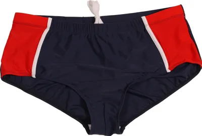 Produktbild von Übergrößen Badehose ABRAXAS Navy Rot 3XL