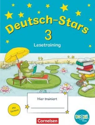 Produktbild von Deutsch-Stars - BOOKii-Ausgabe - 3. Schuljahr. Lesetraining - Übungsheft mit Lösungen