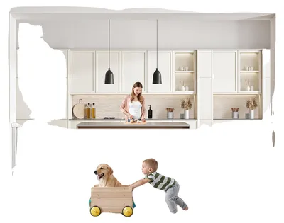 Zdjęcie produktu dla VEVOR wysuwana bramka dla dziecka bramka dla psa wysuwana do 280 cm szerokości / 87 cm wysokości, bramka ochronna dla zwierząt wykonana z siatki do wewnętrznych klatek schodowych drzwi korytarze pokoje zabaw, bramka bezpieczeństwa na klatce schodowej biała