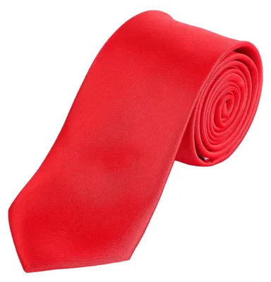 Produktbild von DonDon Herren Krawatte 7 cm klassische Business Krawatte - Rot