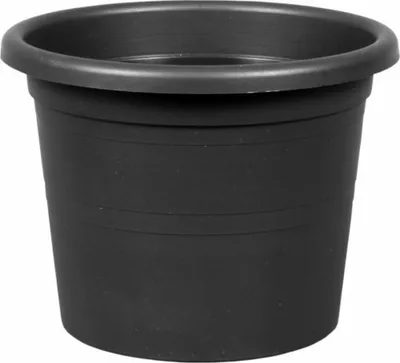 Obrázok produktu pre Kvetináč SAKURA plastový antracitový d18cm
