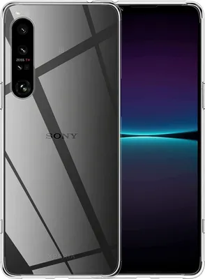 Produktbild von Conie Silikon Schutzhülle für Sony Xperia 1 IV Tasche klar Case Cover Bumper Hülle durchsichtig in transparent