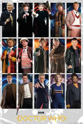 Produktbild von Doctor Who - Doctors Grid - TV-Serie Film - Poster - Größe 61x91,5 cm