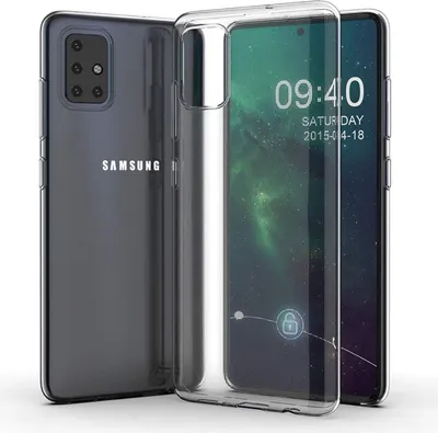 Produktbild von Samsung Galaxy A51 Case Handyhülle Case Hülle Silikon Transparent
