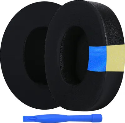 Produktbild von Ersatz Ohrpolster für Beats Studio Pro Wireless - Kühlgel Ohrpolster - Schwarz