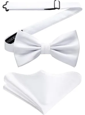 Imagen del producto de Pañuelo de bolsillo para hombre, estilo smoking, color blanco, ideal para bodas y fiestas. (Cantidad: 3)