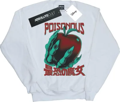 Produktbild von Disney - "Poisonous" Sweatshirt für Herren BI47818 (5XL) (Weiß)