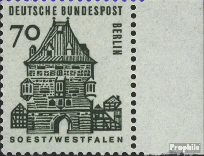Produktbild von Briefmarken Berlin (West) 1964 Mi 248 Seitenrandstück postfrisch Bauwerke