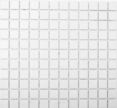 Produktbild von Mosaikfliese RUTSCHEMMEND RUTSCHSICHER Boden WAND ALTWEISS MOS18-0102-R10