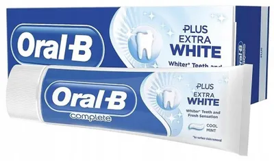 Zdjęcie produktu dla Oral-B Extra White Plus Complete Pasta do zębów, 75ml (PRODUKT Z NIEMIEC)
