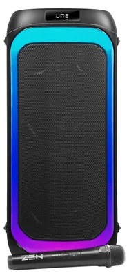 Immagine prodotto di Altoparlante portatile Zen Aero Bluetooth LED RGB 350W PMPO + microfono