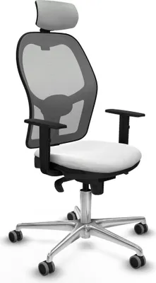 Produktbild von Bürostuhl mit Kopfstütze Piqueras y Crespo 1D086G2 Weiß