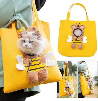 Immagine prodotto di Borsa trasportino per piccoli animali domestici, ideale per cani, con apertura regolabile