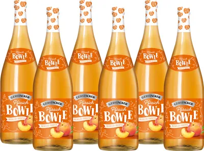 Produktbild von GERSTACKER Pfirsich Bowle (6 x 1 l)