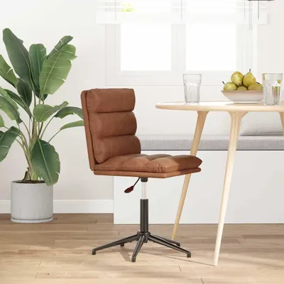 Immagine prodotto di vidaXL Sedia da pranzo in Pelle finta marrone