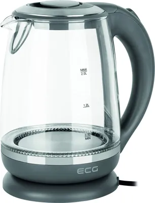 Immagine prodotto di Bollitore elettrico ECG RK 2020 2 L 2200 W Grigio, Trasparente