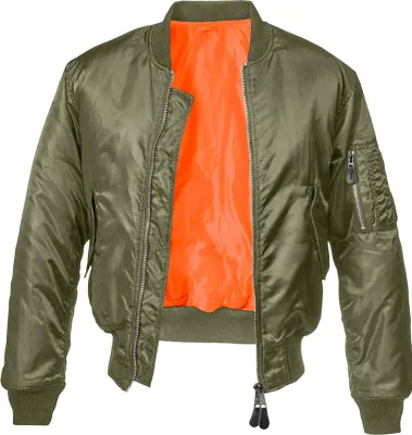 Obrázek produktu pro Urban Classics Pánský bomber Eofla olivová S