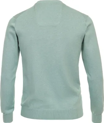 Produktbild von Casa Moda - Herren Pullover mit V-Ausschnitt in verschiedenen Farben (004430), Größe:3XL, Farbe:Grün (318)