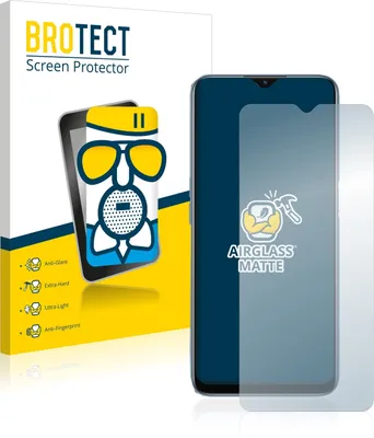 Produktbild von BROTECT Entspiegelungs Schutzglas für Oppo A16 / A17 Schutzfolie Panzer Folie Glas Display Schutz matt