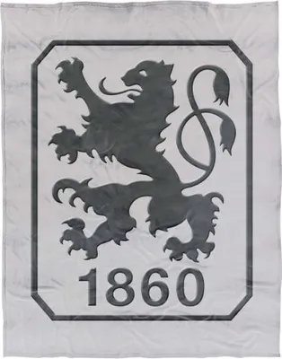 Produktbild von TSV 1860 München Velourdecke 'Emblem'