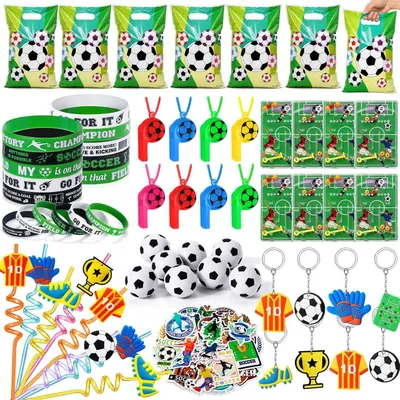 Productafbeelding van Voetbalcadeautjes voor kinderverjaardag - Set van 106 - Jongens - Voetbalfeest