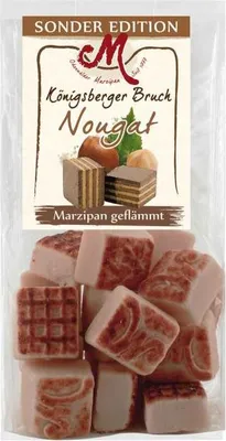 Produktbild von Odenwälder Edelmarzipan Königsberger Bruch Nougat 200g