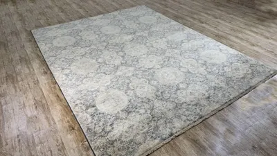 Produktbild von Teppich ZIEGLER-ORIGINAL | Farbe: Hellgrau; Größe: 234x291 cm | strapazierfähig und leicht zu reinigen | Wohnzimmer | Schlafzimmer