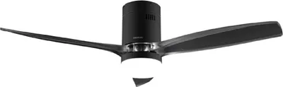 Image de Ventilateur de plafond Cecotec EnergySilence Aero 5285 Sun Black, avec éclairage