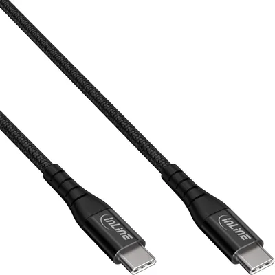 Immagine prodotto di Cavo InLine® USB 2.0, cavo di ricarica rapida USB-C plug/plug 100W, 2 m